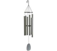 Woodstock Extra Large Bells Of Paradise Wind Chime - Silver