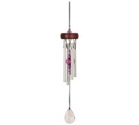 Woodstock Hanging Outdoor Colourful Purple Wind Chime
