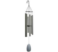 Woodstock Large Bells Of Paradise Wind Chime - Silver