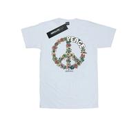Woodstock Mens Floral Peace T-Shirt BI44367