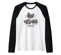 Woodstock Mono Logo Raglan Baseball Tee