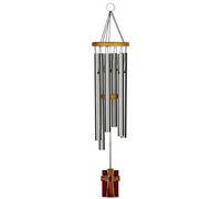 Woodstock Outdoor Musical Amazing Grace Silver Wind Chime