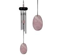 Woodstock Precious Stones Rose Quartz Wind Chime