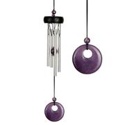 Woodstock Small Outdoor Wind Chime - Amethyst