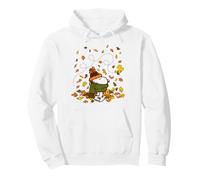 Woodstock & Snoopy Fall Beanie and Scarf Pullover Hoodie