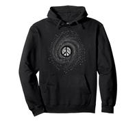 Woodstock Stardust Peace Sign - Not Fade Away Woodstock Pullover Hoodie