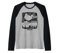 Woodstock Summer '69 Raglan Baseball Tee