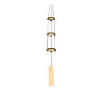 Woodstock TB3C Brass Temple Bells Trio, 62,2 cm,Black
