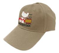 Woodstock Unisex Adult Logo Baseball Cap - Sand - Sand - One Size