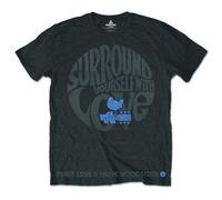Woodstock Unisex Adult Surround Yourself Cotton T-Shirt - Charcoal Grey - XXL - Charcoal Grey