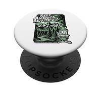 Woodsy Owl Keep America Beautiful Grand Teton National Park PopSockets Adhesive PopGrip