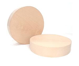 Woodturning Bowl Blanks and Clock Blanks - Choose Your Size and Species (Beech 205mm X 73mm)