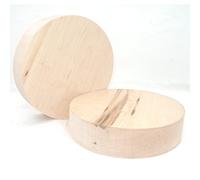 Woodturning Bowl Blanks and Clock Blanks - Choose Your Size and Species (Maple 205mm X 73mm)