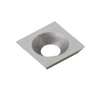 Woodturning Inserts - Square Carbide Indexable Inserts, 11×11×2.0 mm, Straight Edge Carbide for MDF, Plywood, Solid Wood and Chipboard Cutting