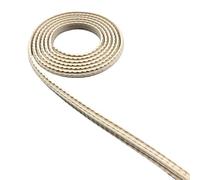 WoodUBend Pack of Two Raised Track Trims Heat Bendable & Flexible Wood Trims - DIY Craft, Furniture & Home Decor - Easy to Apply & Paint - Versatile, Reusable & Durable
