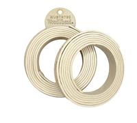 WoodUBend TR730 Pack of Two Greek Meandros Trims Heat Bendable & Flexible Wood Trims - DIY Craft, Furniture & Home Decor - Easy to Apply & Paint - Versatile, Reusable & Durable
