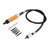 Woodw Car Chisel Engra Tool, 5 s Soft Tube Set for Wood Car, Woodwsel with l and Rubber Handle, Electric Drill