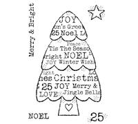 Woodware Clear Singles Tree Wishes 3 in x 4 in Stamp Set, Photopolymer, 3 x 4 in