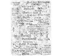Woodware Clear Singles Worn Notebook Page 4 in x 6 in Stamp Set, 4 x 6 in