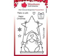 Woodware Clear Stamp Set-Star Gnome, 6 in x 4 in