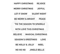 Woodware Francoise Collection-Christmas Strips-Clear Magic Stamp, A6 Transparent, FRS870