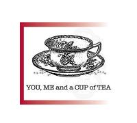 Woodware Francoise Collection-Clear Magic Stamp Set-Cup of Tea, Polymer, 9.6 x 6.7 cm Approx