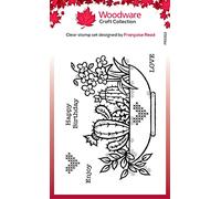 Woodware Francoise Collection - Clear Magic Stamp Set - Plant Display, Transparent, A6,FRS912