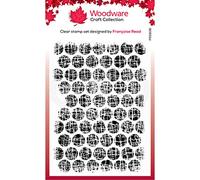 Woodware Francoise Collection-Clear Magic Stamp Set-Textured Bubbles, 10 x 15 cm Approx, FRS836