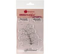 Woodware Jane Gill Clear Magic Stamp-Bubble Bloom-Melanie, Acrylic, A6