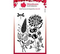 Woodware Jane Gill-Clear Magic Stamp Set-Autumn Pods, 10 x 15 cm Approx, Transparent, JGS742