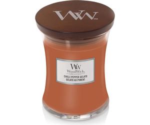 WoodWick Candle Chilli Pepper Gelato 275g 60 Hour Glass Scented Crackling Wick