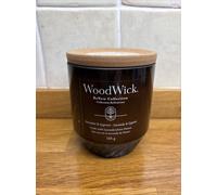 WoodWick Candle Lavander & Cypress Renew Collection Scent Medium New 184g