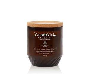 WoodWick Candle Lavander & Cypress Renew Medium Scent Decor Gift Fragrance