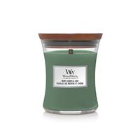 WoodWick Candle Mint Leaves Oak Medium Hourglass Scent Decor Gift Fragrance