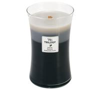 Woodwick Warm Woods Trilogy Candle, Grey, Large