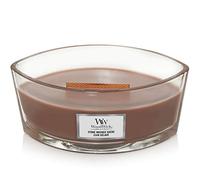 WoodWick Candle, Wax, Stone Washed Suede, Ellipse