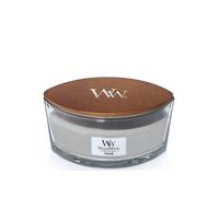 Woodwick Ellipse Candle - Fireside Grey
