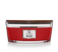 WoodWick Ellipse Scented Candle | Crimson Berries | with Crackling Wick | Burn Time: Up to 50 Hours