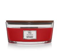 WoodWick Ellipse Scented Candle | Crimson Berries | with Crackling Wick | Burn Time: Up to 50 Hours