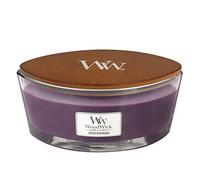 WoodWick Ellipse Scented Candle | Spiced BlackBerry | with Crackling Wick | Burn Time: Up to 50 Hours