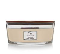 WoodWick Scented Candle with Crackling Wick | Vanilla Bean Ellipse Candle | Long Burning Candles: Up to 50 Hours Burn Time | Perfect Gifts for Women