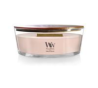 WoodWick Ellipse Scented Candle, Vanilla & Sea Salt, with Crackling Wick, Burn Time: Up to 50 Hours