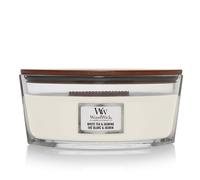 WoodWick Ellipse Scented Candle | White Tea & Jasmine | with Crackling Wick |...