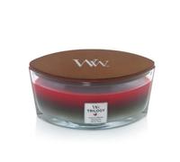 Woodwick Ellipse Scented Candle Winter Garland Trilogy 16oz | Up to 50 Hours Burn Time Christmas | Holiday Candle