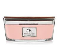 WoodWick Ellipse Scented Candle with Crackling Wick | Pressed Blooms & Patchouli | Up to 50 Hours Burn Time