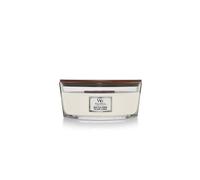 Woodwick Ellipse Scented Candle with Crackling Wick, White Tea and Jasmine