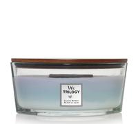 WoodWick Ellipse Trilogy Scented Candle | Calming Retreat | with Crackling Wick | Burn Time: Up to 50 Hours