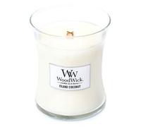 WoodWick Island Coconut Medium Jar Candle