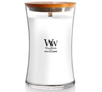 WoodWick Room fragrances Scented candles White Tea & Jasmine Large Jar 610 g