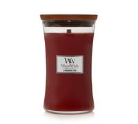 WoodWick Large Hourglass Scented Candle Cinnamon Chai with Crackling Wick